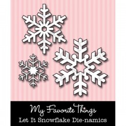 MFT Die-namics Let It Snowflake die set