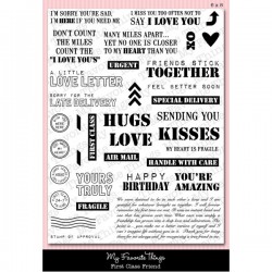 MFT First Class Friend stamp set