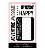 MFT Laina Lamb's Hello My Name Is stamp set