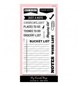 MFT Laina Lamb's Journal It Take Note stamp set